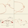 Popular female eye glasses, square male retro large-frame metal myopia glasses, trendy, can be equipped with diopter frames 29132 Specification image